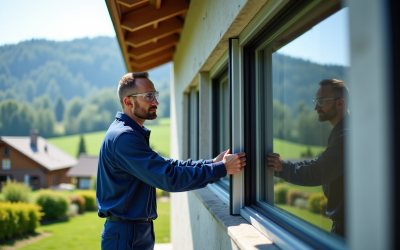 Services de vitrier suisse pour fenêtres modernes et isolation performante