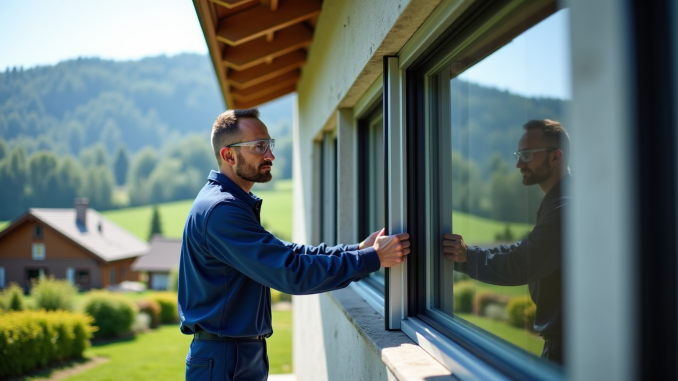 Services de vitrier suisse pour fenêtres modernes et isolation performante